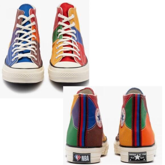 Converse NBA x Chuck 70 High '75th Anniversary' Shoes Mens Size 9 172830C NIB - Picture 1 of 15